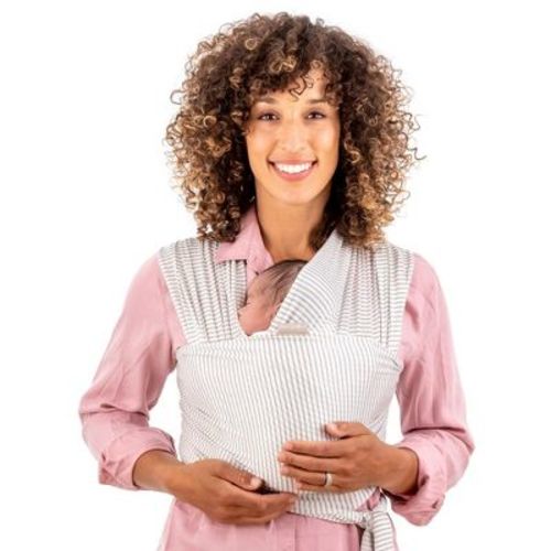 Weesprout Baby Wraps Carrier - Child Sling For Newborn And Infant - One Size Fits All - Sage Stripes
