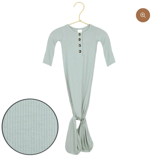 Bailey Ribbed Knotted Gown