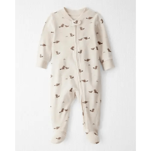 Carter's Little Planet Organic Cotton Sleep & Play Pajamas, Beaver Creek, 6-9 M