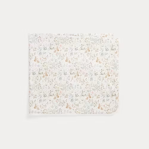 RL Baby x Riley Sheehey Cotton Blanket