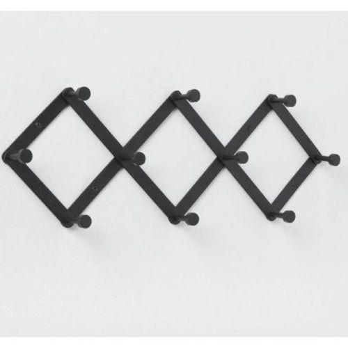 Accordian 10 Hooks Rail Matte Black - Brightroom™