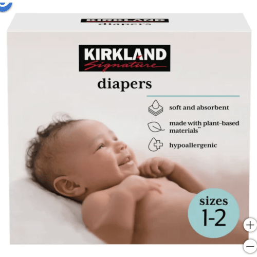 Kirkland Signature Diapers Size 1