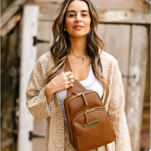 Criss-Cross Sling in Cedar