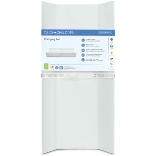Delta Children Foam Contoured Changing Pad with Waterproof Cover