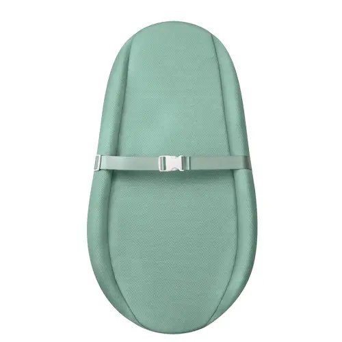 Blissful Diary Baby Changing Pad with Waterproof Lining Foam, Includes a Soft & Washable Cover, Contoured Changing Table Pads for Dresser Top with Non-Slip Bottom, 32”×16” (Green, Avocado)