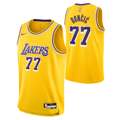 Luka Dončić Los Angeles Lakers Nike Unisex Swingman Jersey - Icon Edition - Gold