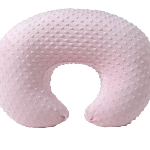 Baby Nursing Pillow and Body Positioner with Premium Slipcover for Breastfeeding for Baby Boys and Girls, Feeding Pillow with Breathable Comfortable Pillowcase (Blushing Bride)