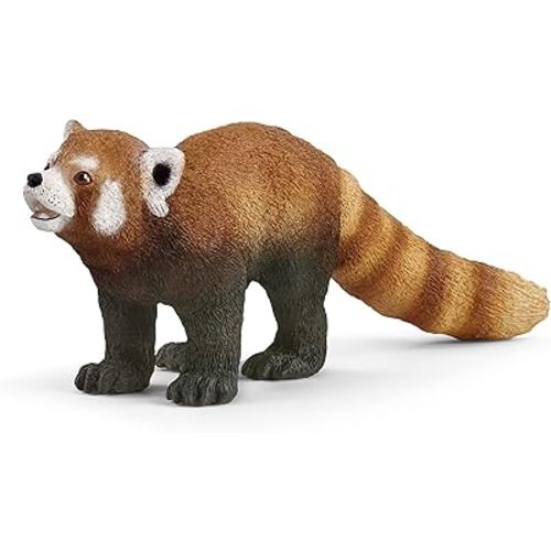 Schleich Wild Life Realistic Red Panda Figurine - Authentic and Highly Detailed Animal Toy, Durable for Education and Fun Play, Perfect for Boys and Girls, Ages 3+