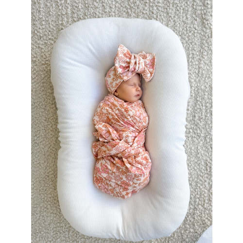 Muslin Swaddle | Blossom – Little and Fern