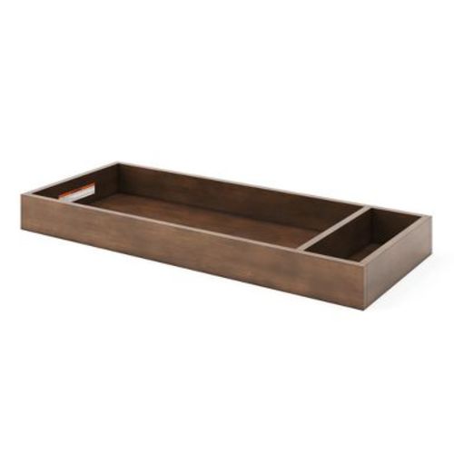 Child Craft Universal Changing Table Topper, Convert Dresser to a Changing Table Surface, Securely Attaches, Non-Toxic, Baby Safe Finish (Cocoa Bean)
