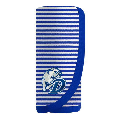 Drake Bulldogs Striped Blanket | College Baby