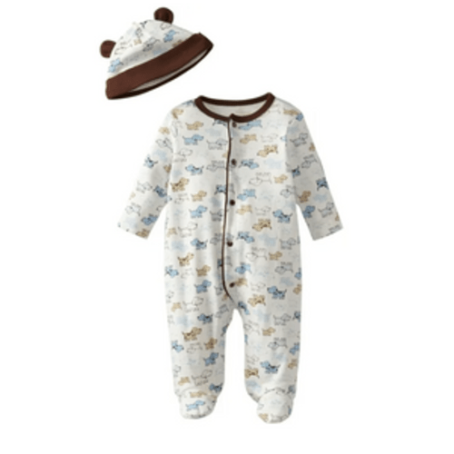 Little Me - Dog Footie LBQ02023: Connie's Children's Shop