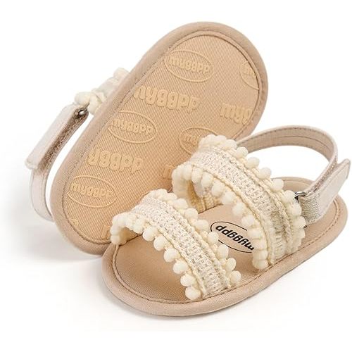Baby Sandals Infant Boys Girls Summer Dress Flat Shoes Beach Sandals Newborn Crib Shoes First Walkers Prewalkers