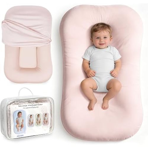 Infant Support Cushion, Baby Lounger for Newborn 0-24 Months
