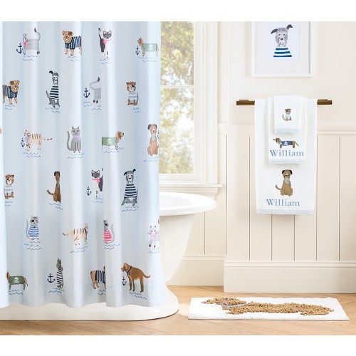 Salty Dog & Cat Bathroom Collection | Pottery Barn Kids