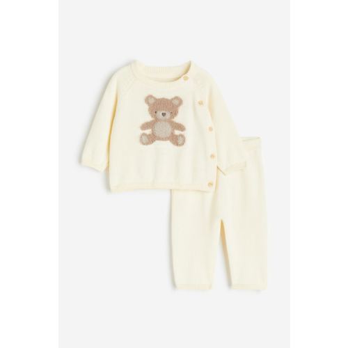 2-piece Knit Cotton Set