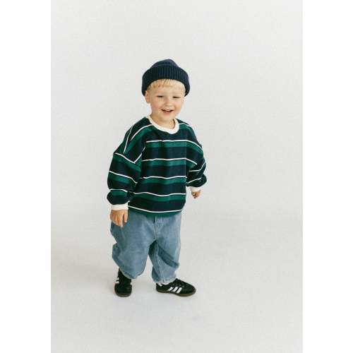 Vintage Crewneck- Navy – Fostered Collection