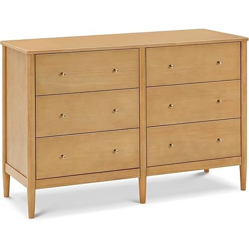 DaVinci Frem 6-Drawer Dresser in Honey, GREENGUARD Gold Certified