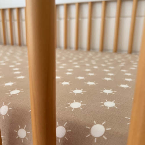 Sand Sun / Organic Crib Sheet