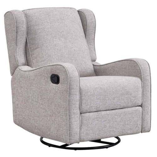 Westwood Design Skylar Swivel Glider and Recliner — buybuy BABY in Steel