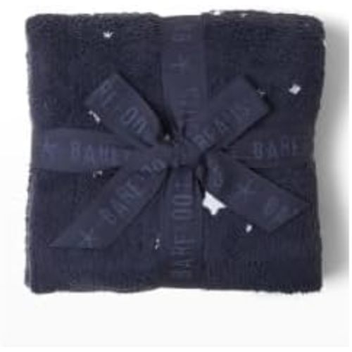 Barefoot Dreams CozyChic Starry Blanket, Baby Blanket, Stylish Baby Blanket, Stroller Blanket-30”x40, Indigo