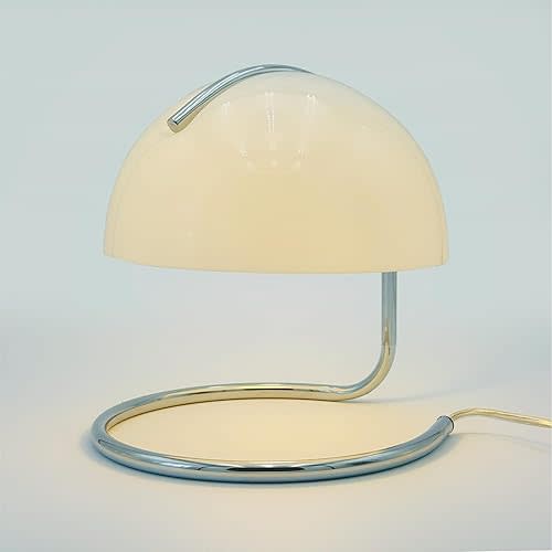 Bauhaus Lamp | Retro Mushroom Lamp for Room Aesthetic Modern Lighting for Bedroom | Mid Century Modern Lamp | Cool Retro Living Room Decor & Bedroom Decor | Bed Side lamp