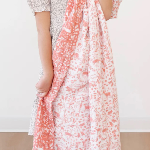 Bamboo Rayon Muslin Quilt | 4-Layer Lightweight Blanket | Saranoni