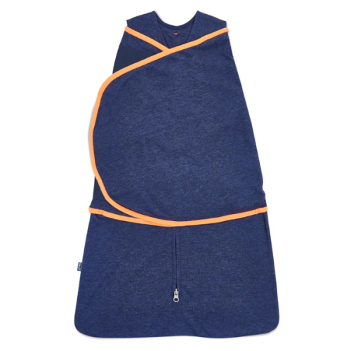 Navy Temperature Regulating Baby Swaddle - Newborn | HALO