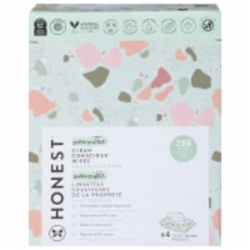 Honest Fragrance Free Baby Wipes, 288 ct