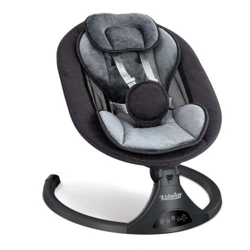 KIDSVIEW Electric Baby Swing for Infants, Portable Baby Swings with Bluetooth Remote Control