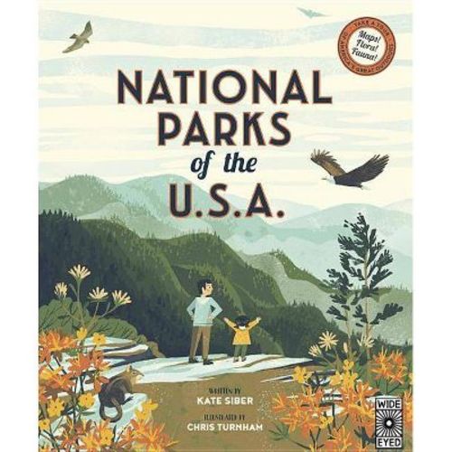 National Parks Of The Usa - (americana) By Kate Siber (hardcover)