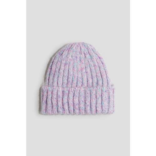RIB-KNIT BEANIE