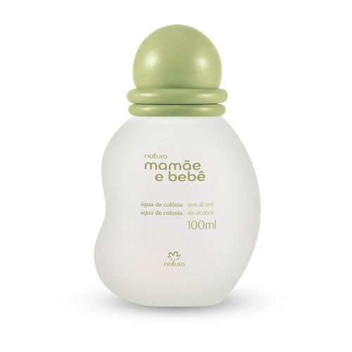 natura - Mamãe e Bebê Baby Cologne, Citrus Scent - Alcohol Free - 100% Vegan - 88% Natural Origin - Eau De Toilette - Safe for All Skin Types - Cruelty Free - Baby Essentials - 3.38 fl oz (100ml)