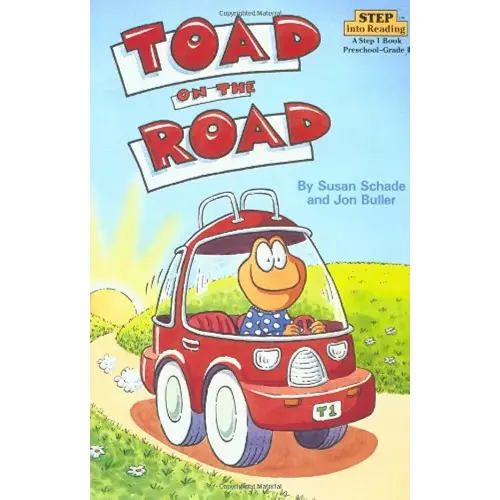Toad on the Road (Step-Into-Reading, Step 2)