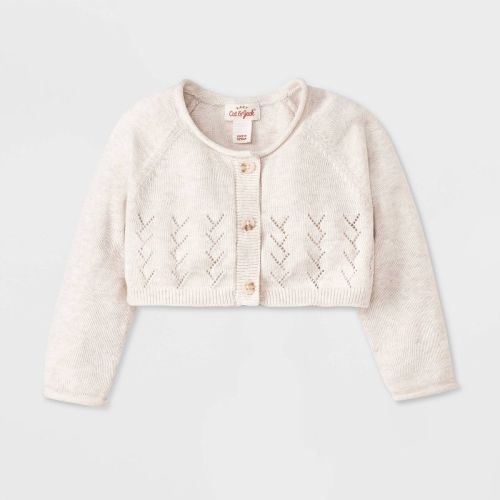 Baby Cardigan - Cat & Jack™ Cream 0-3M