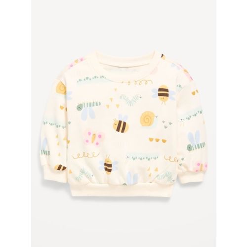 Printed Crew-Neck Sweatshirt for Baby