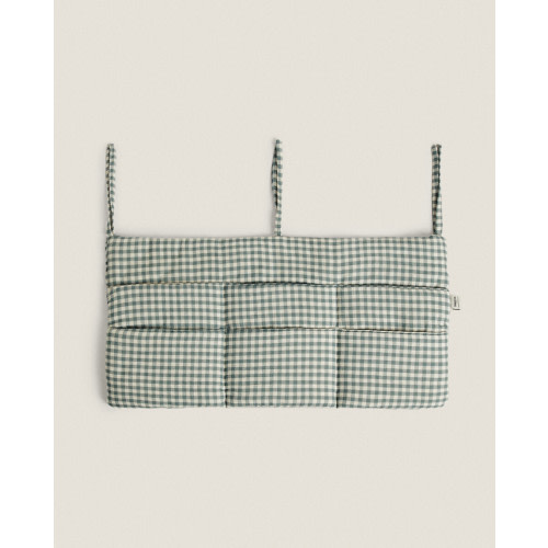 CHILDREN’S GINGHAM MUSLIN ORGANIZER