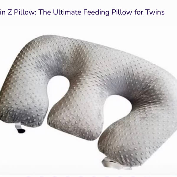 Twin Z Pillow: The Ultimate Feeding Pillow for Twins