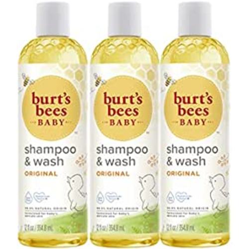 Amazon.com: Burt's Bees Baby Shampoo & Wash, Tear Free Soap, Natural Baby Care, Original, 12 Ounce (Pack of 3) : Baby