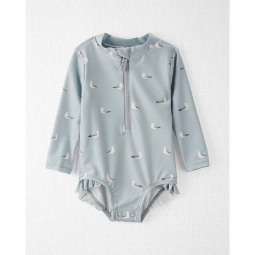 Baby Recycled 1-Piece Rashguard Swimsuit - Little Planet | Carter's