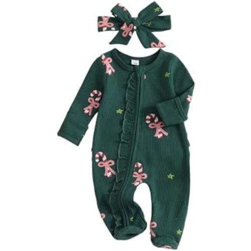 Halloween Baby Boy Girl Outfit Pumpkin Long Sleeve Onesie Romper Jumpsuit Halloween Clothes Girl Boy