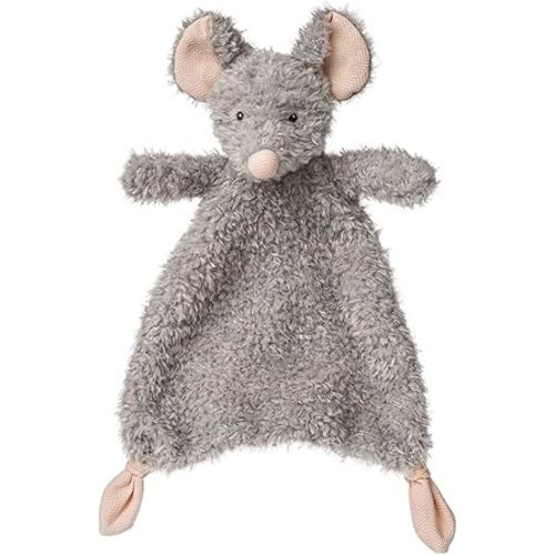 Mary Meyer Lovey for Babies Again Friends Soft Snuggle Toy Made from Recycled Materials, 11-Inches, Mouse