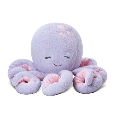 Organic Cotton Octopus Plush - Purple