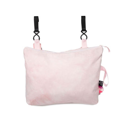 Letters & Loops Stroller Bag - Pink Tie Dye