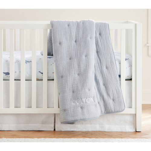 Cuddle Me Muslin Baby Quilt