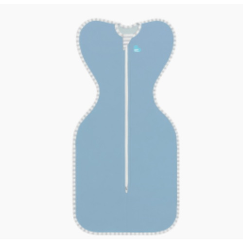 Swaddle Up™ 1.0 TOG Cotton Dusty Blue