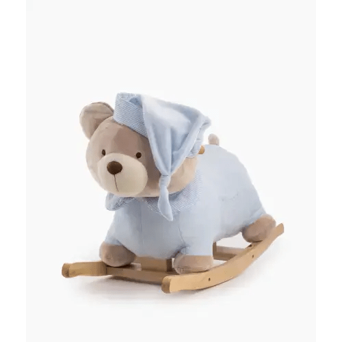 Teddy Bear Rocker - Blue