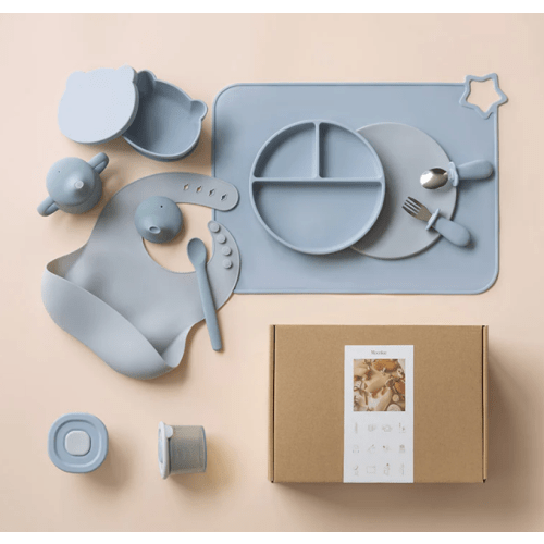 First Bites Gift Set (Ether/Sky Blue) - Standard Set