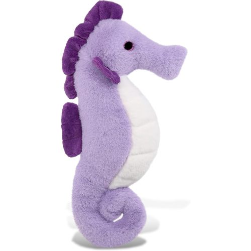 DolliBu Purple Seahorse Super Soft Stuffed Animal, Cute Realistic Stuffed Animals for Girls, Boys, Adults Animal Gifts, Kids Zoo Ocean Nursery Decor for Newborn, Cuddly Soft Baby Plush Toys - 12 Inch
