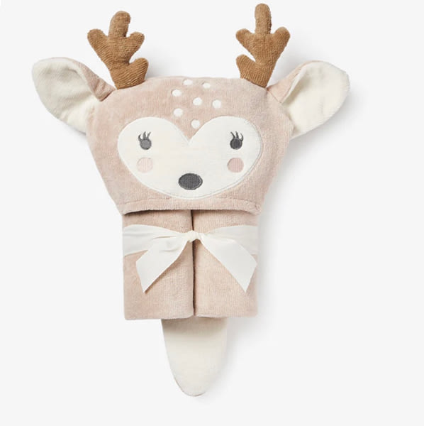 Fawn Hooded Baby Bath Wrap
